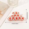 Zhuyao Christmas Large Claw Hair Clip - Festive Women's Shark Clip
