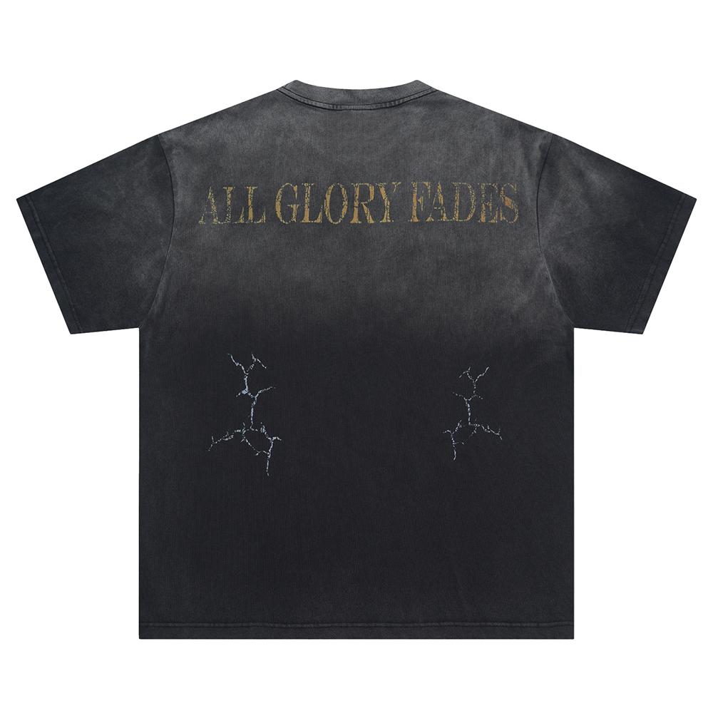 V531 Vale Forever Valley Sport VAKTHUND STOR T-SKJORTE Sommer Street Trendy T-skjorte