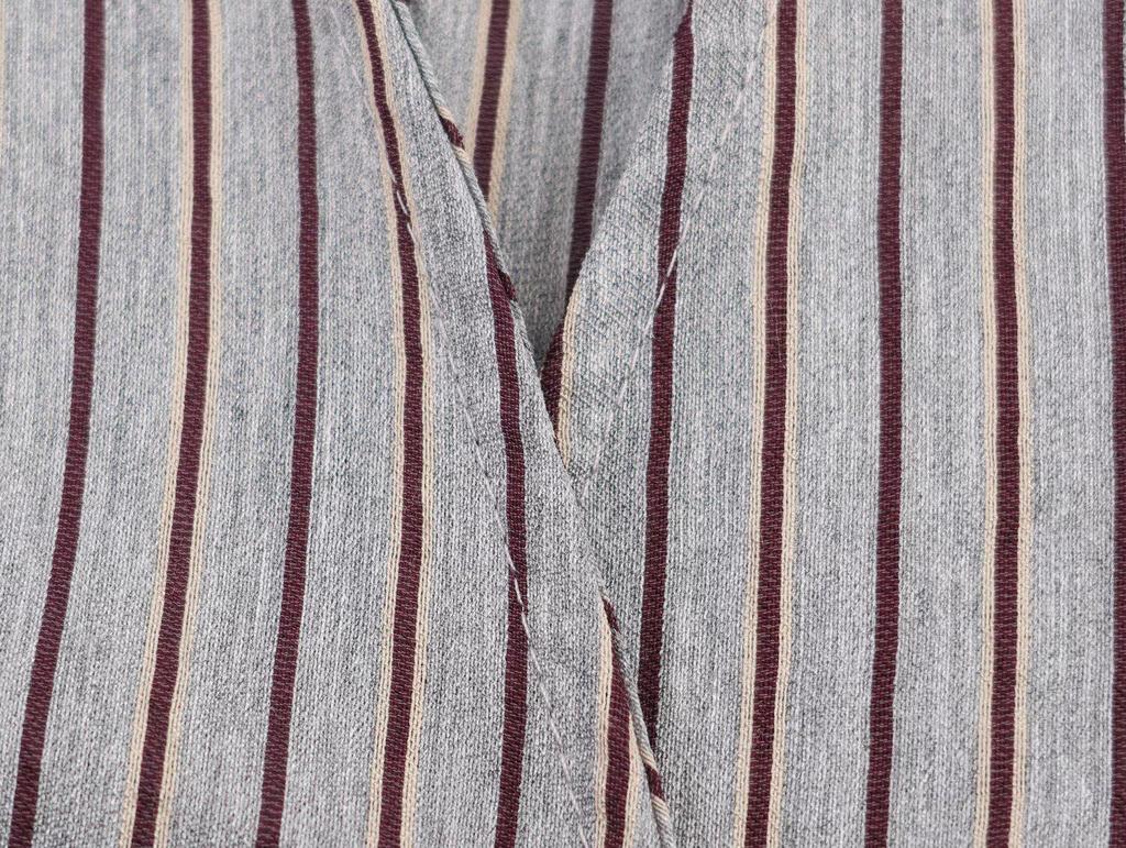 2025 Autumn Women's Slimming Double-breasted Striped Bow Shirt