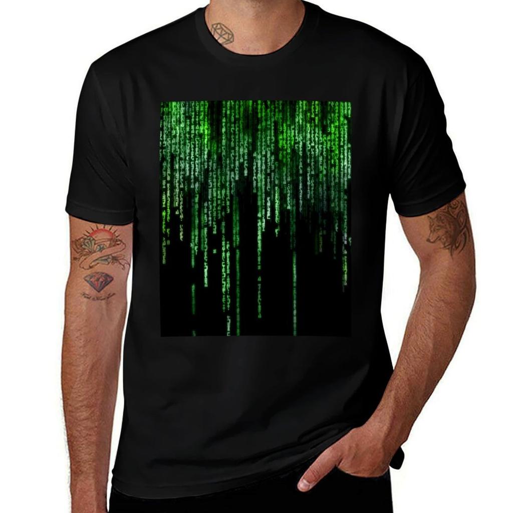 The Matrix Tshirt Plus Size Outdoor Casual Top