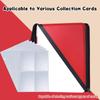 Card 9 Holds 900 File Pokemon Trading Card Collection File, Pockets, Cards, Case, Storage, TCG, Binder, Holder, (9 Pockets/900 Cards, Red)