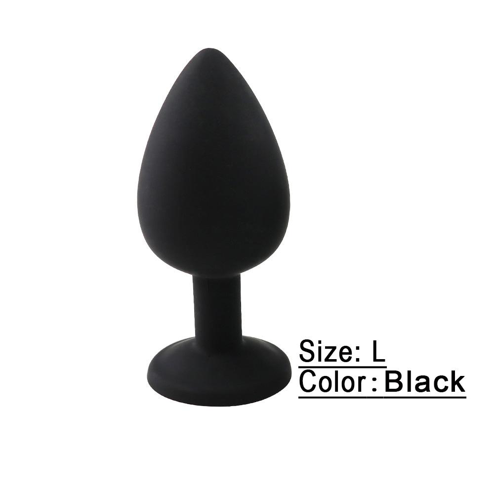 New Silicone Butt Plug Anal Plug Unisex Sex Stopper 3 Different Size Adult Toys for Men/Women Anal Trainer for