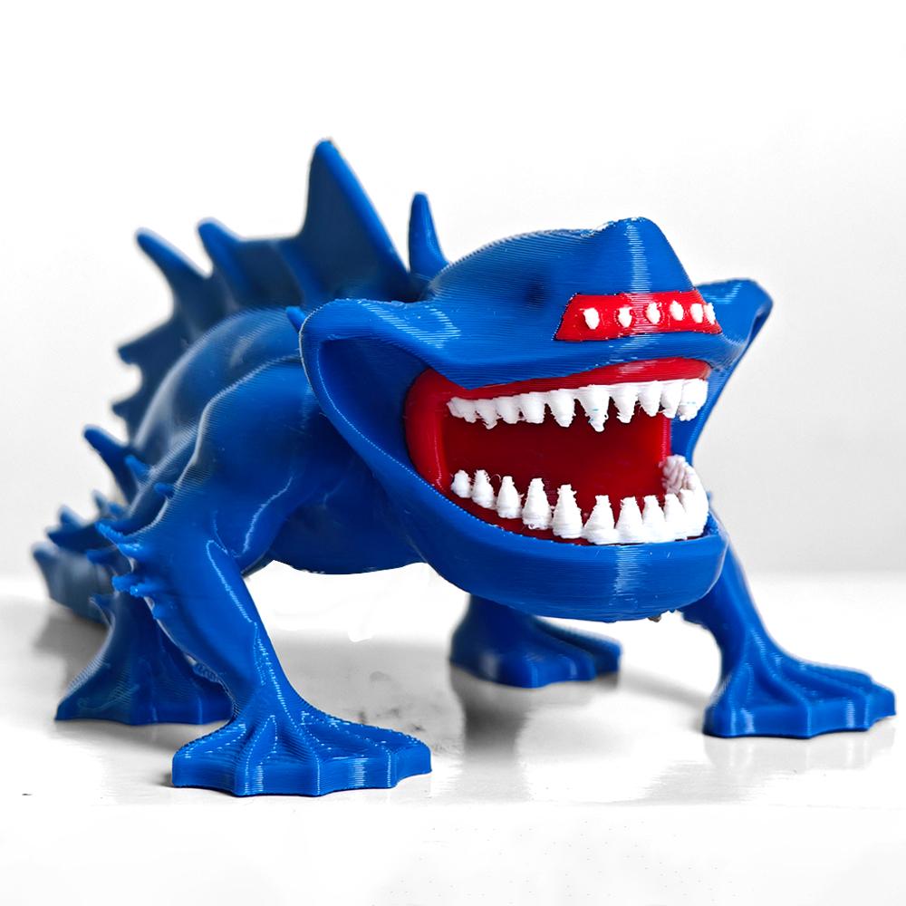 Bloop Potwór morski Drukowany 3D Subnautica Lewiatan EL Gran Maja Pożeracz mórz Figurka potwora Kreatywny Kolekcjonerski prezent o tematyce horroru