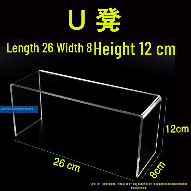 Transparent Acrylic Shoe Display Rack for Adult & Children's Shoes
