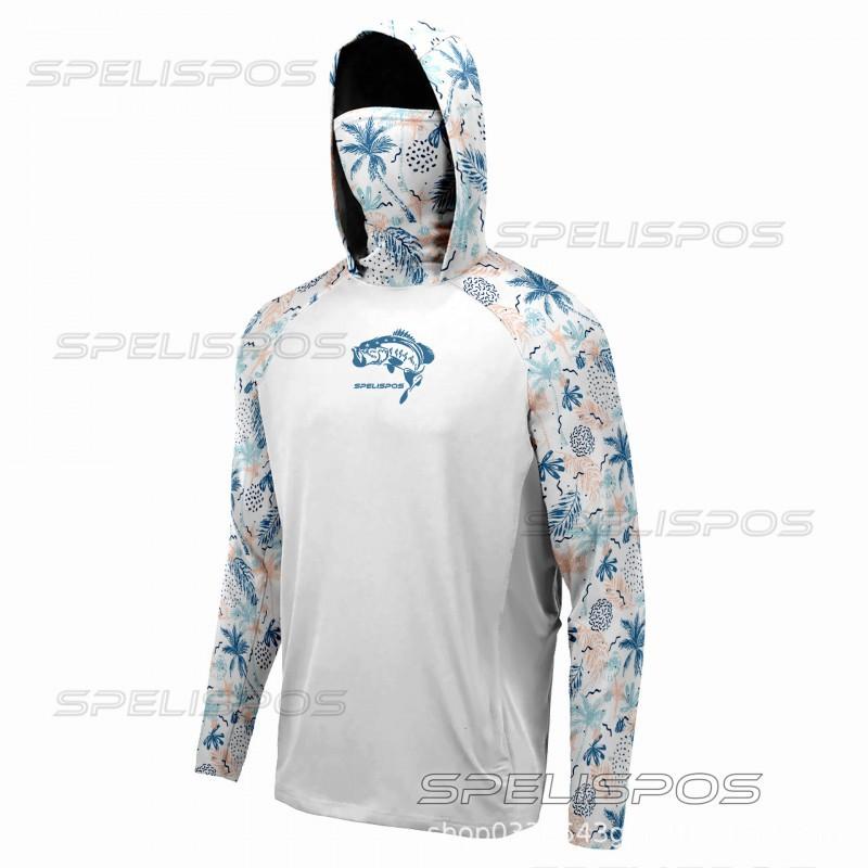 Fishing Cloth Men's New Style Sunscreen Breathable Long-sleeved T-shirt Clothes Anti-ultraviolet Rays
