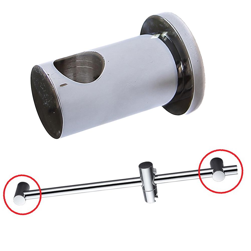 Premium Wall Bracket for Shower Fitting Sleek Chrome Finish 22mm Hole Diameter