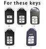 TPU Car Key Cover Case for Honda Civic for Accord Pilot Insight Car Remote Key Cover Fob Case Holder Protector Accessories