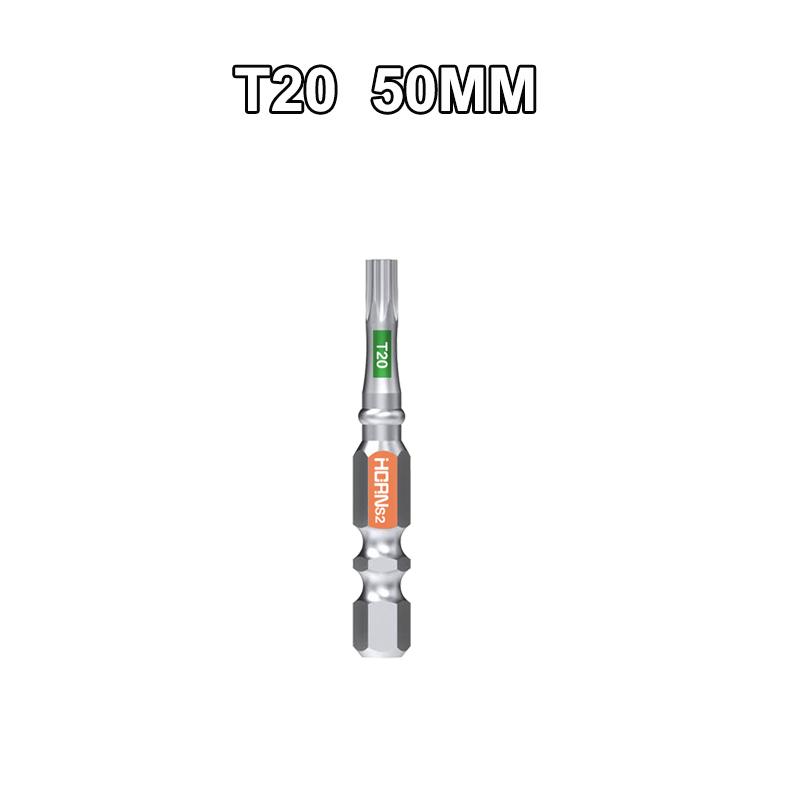PH2 T20 T25 SQ2 Cross Screwdriver Non-slip  Magnetic Batch Head Hardness Drill Bit Screw Driver Hand Tools 50/75/100/150MM