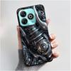 Phone Casing For ZTE Blade A75 4G Case Z2359 Luxury Dragon Cute Cool Boys Girls Black Matte Soft Silicone Protective Back Cover