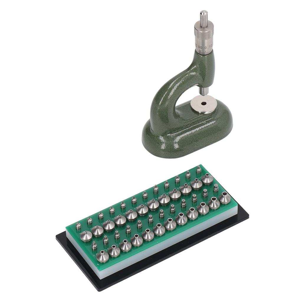 Watch Repair Tool Aluminum Alloy Watch Case Closer with 48Pcs Dies Watchmaker Jewelling Tool