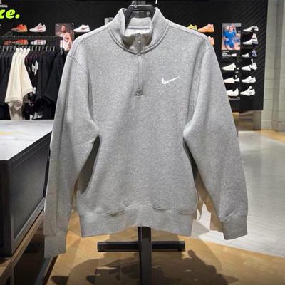 Men's Stand Collar Half-Zip Hoodie - Trendy Spring/Autumn Pullover Top