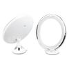 LED Makeup Mirror 10X Magnification Lighted Suction Cup Type Portable Cosmetic Mirror for Travel