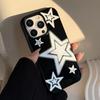 Personalized Graffiti Stars Iphone Apple 16 Mobile Phone Case 13 Soft Case 15 Silicone 14 Promax Suitable for 11 Trendy Cool