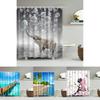 Stunning Waterproof Shower Curtain With Hooks Perfect Bathroom Decoration