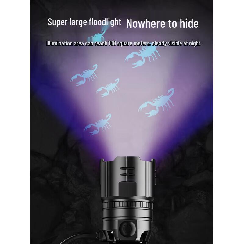 SkyFire SF-1352S Lila Licht Skorpion Jagd Stirnlampe