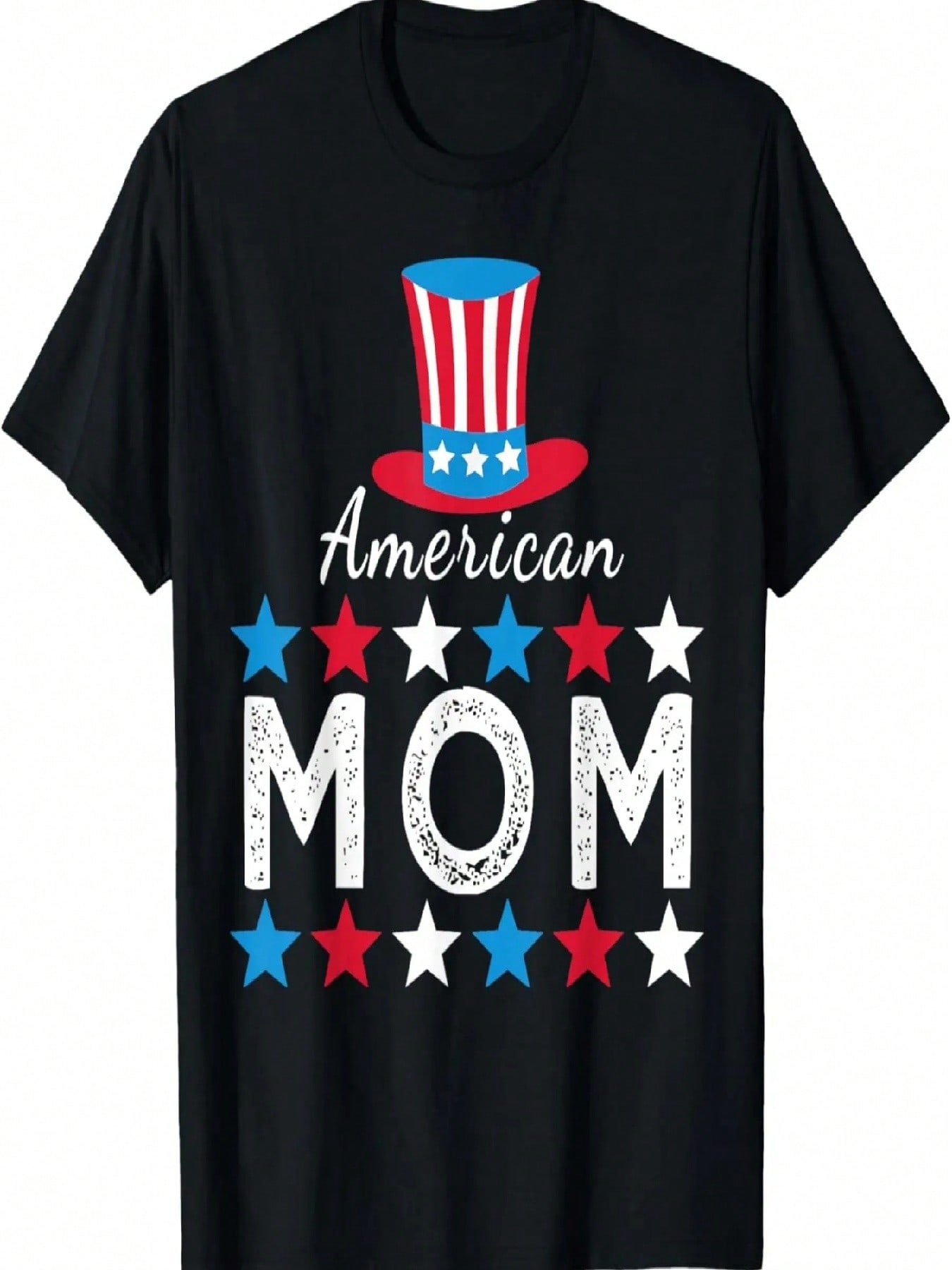 4th Of July Family Matching Outfit American Mom Patriotic T-Shirt S разноцветный