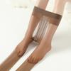 2025 T-Crotch Pantyhose Non-Slip Deodorant Pantyhose 20D Black Skin Color Stockings Two Pairs
