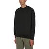 Stone Island Ghost Pieces Black Label Solid Color Logo Crew Neck Pullover Long Sleeve Sweatshirt Men sweatshirt 7715633F3-V0029