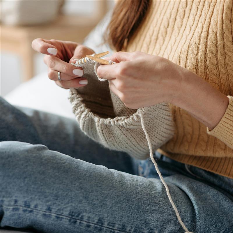 2mm-8mm Bamboo Plastic Circular Knitting Needles Beige Crochet Needles Pins Needle Craft Tools DIY Sewing Tools