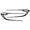 6Pcs Rear Tail Light Lamp Cover Trim For Honda Accord 2018 2019 2020 2021 2022