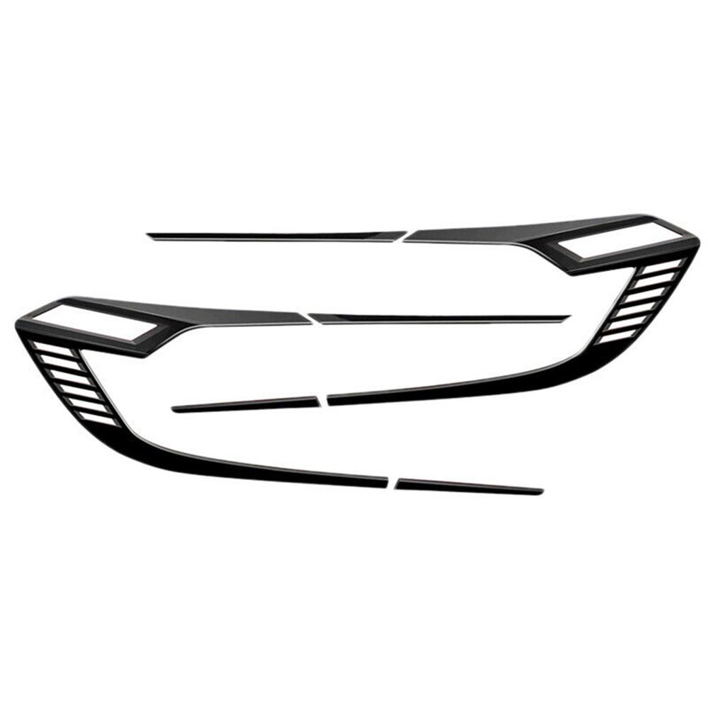 6Pcs Rear Tail Light Lamp Cover Trim For Honda Accord 2018 2019 2020 2021 2022