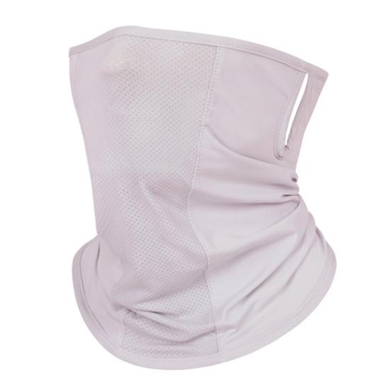 Summer Cycling Face Guard Neck Gaiter Windproof UV Protection Breathable Cooling Ice Silk Men Women Outdoor Bandana Neck Scarf Face Shield