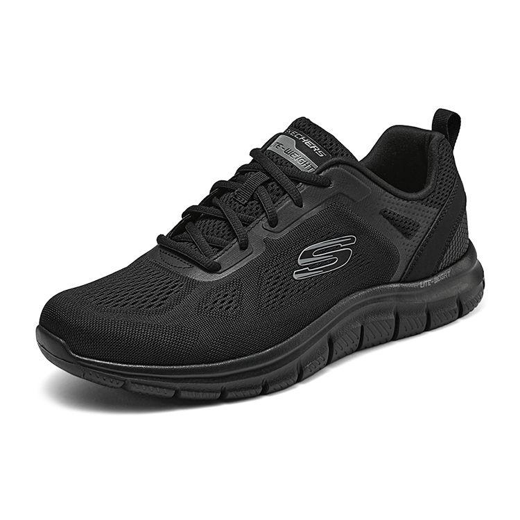 Skechers Men Black Low Top Sport Casual Shoes 232698-BBK