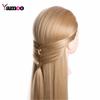 65CM/80CM Weiblicher Kopf Puppenfrisuren Schaufensterpuppe Friseur Styling Trainingskopf für Friseure Kunsthaar Schaufensterpuppenkopf