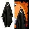 Kids Halloween Scary Hooded Cape, Halloween Scary Cloak Cosplay Costumes Halloween Cape Scary Costume