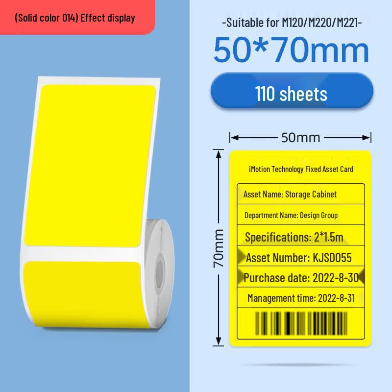 Yaklai Durable M221 Thermal Printer Labels
