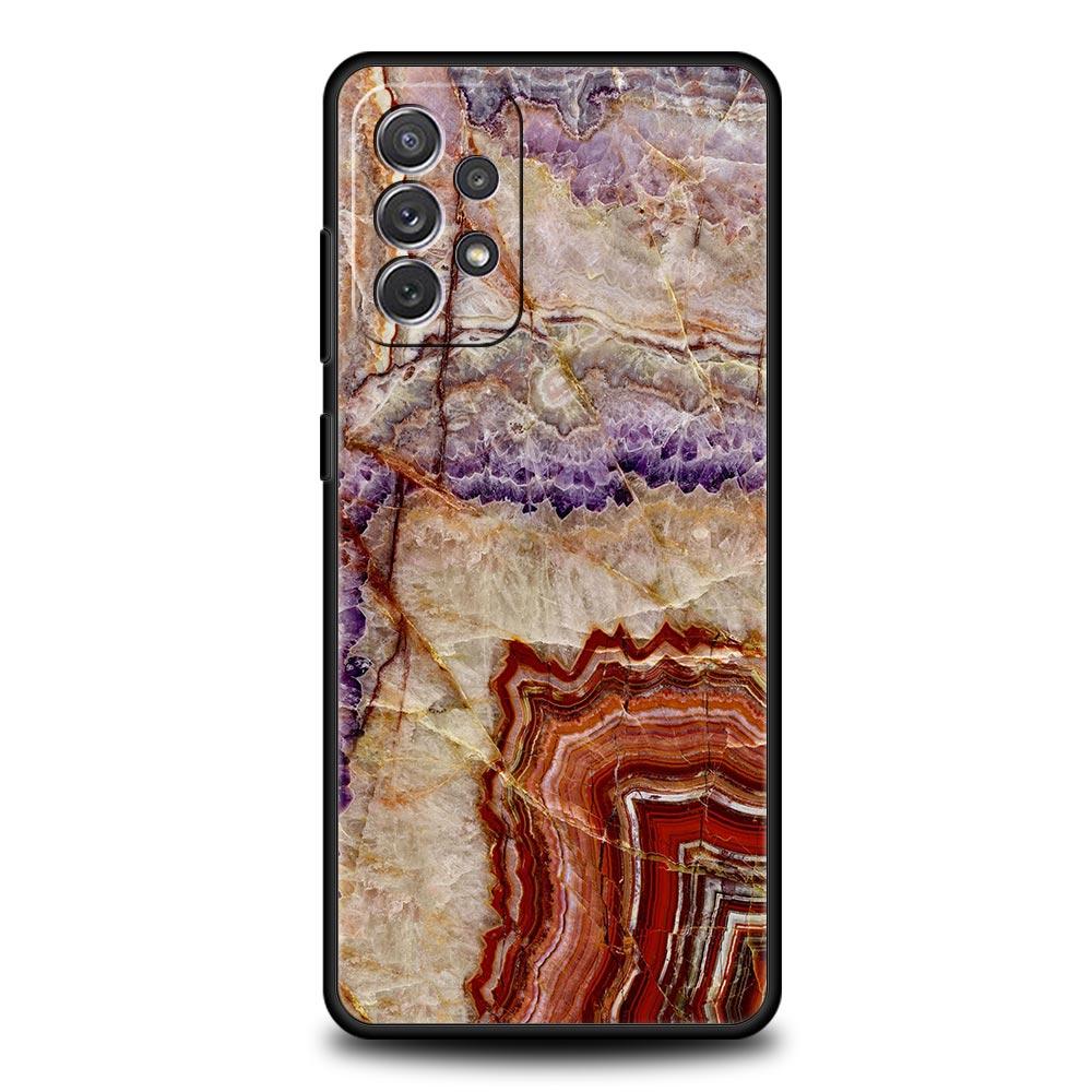 Marble Stone Phone Case for Samsung A57 A37 A51 A71 A21S A17 A11 A15 A25 A41 A23 A33 A53 A73 A07 A05S A13 A35 A55 5G Cover