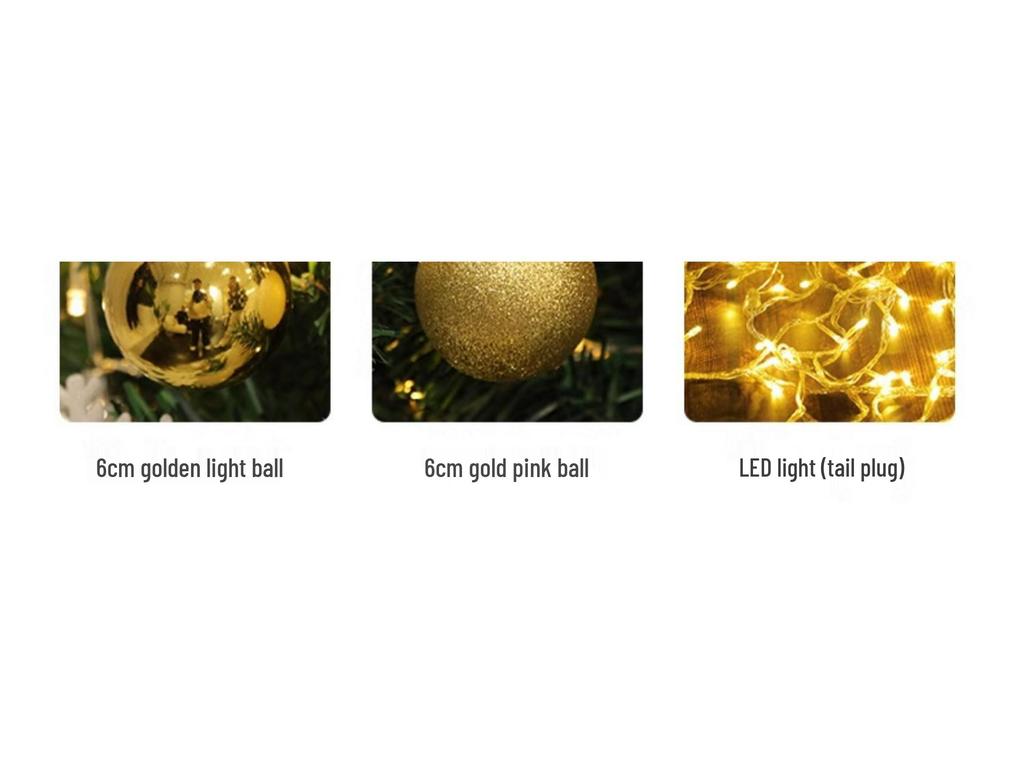 2025 DIY Luminous Christmas Tree Ornament Set - High-End & Stylish