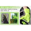 1/2Pcs Double-Sided Microfiber Car Cleaning Gloves 5-Finger Thick Brush Soft Detailing Towel Household Mesh Cleaning Cloth