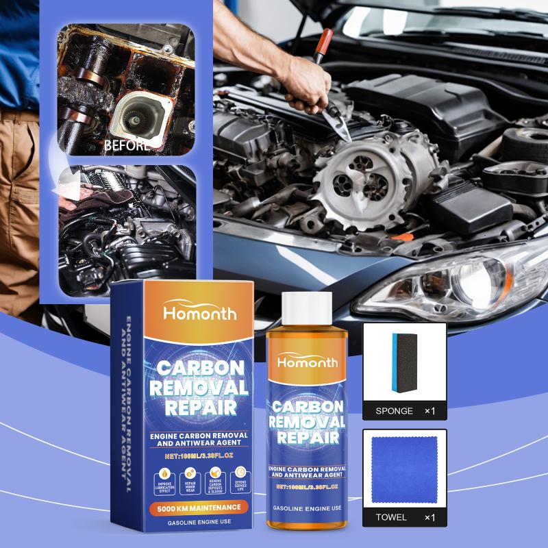 Engine Oil Carbon Removal Additive Pro Grade Anti Wear Protector for Noise Reduction and Enhanced Engine Stability