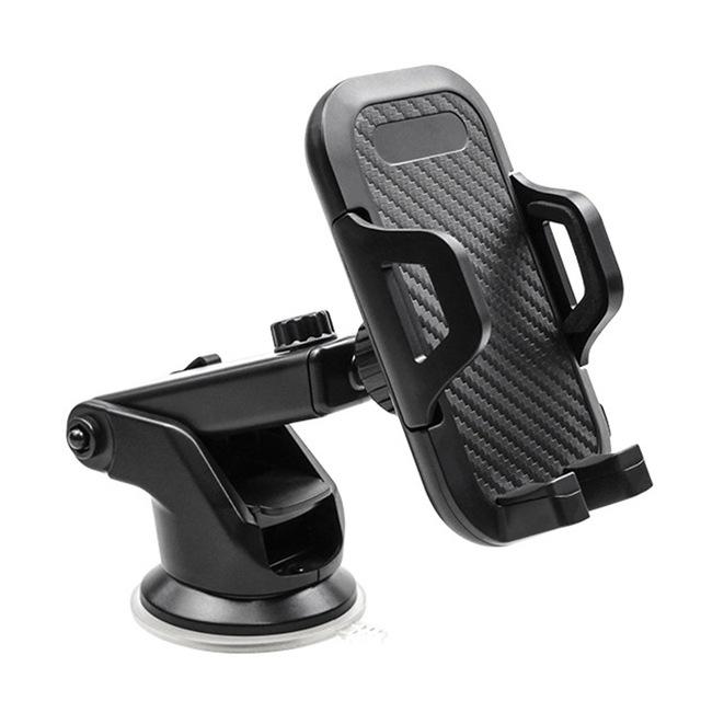 Universal 360 Rotating ABS Mobile Cell Car Dashboard Phone Holder 360 Windshield Car Phone Mount Custom Logo Insert