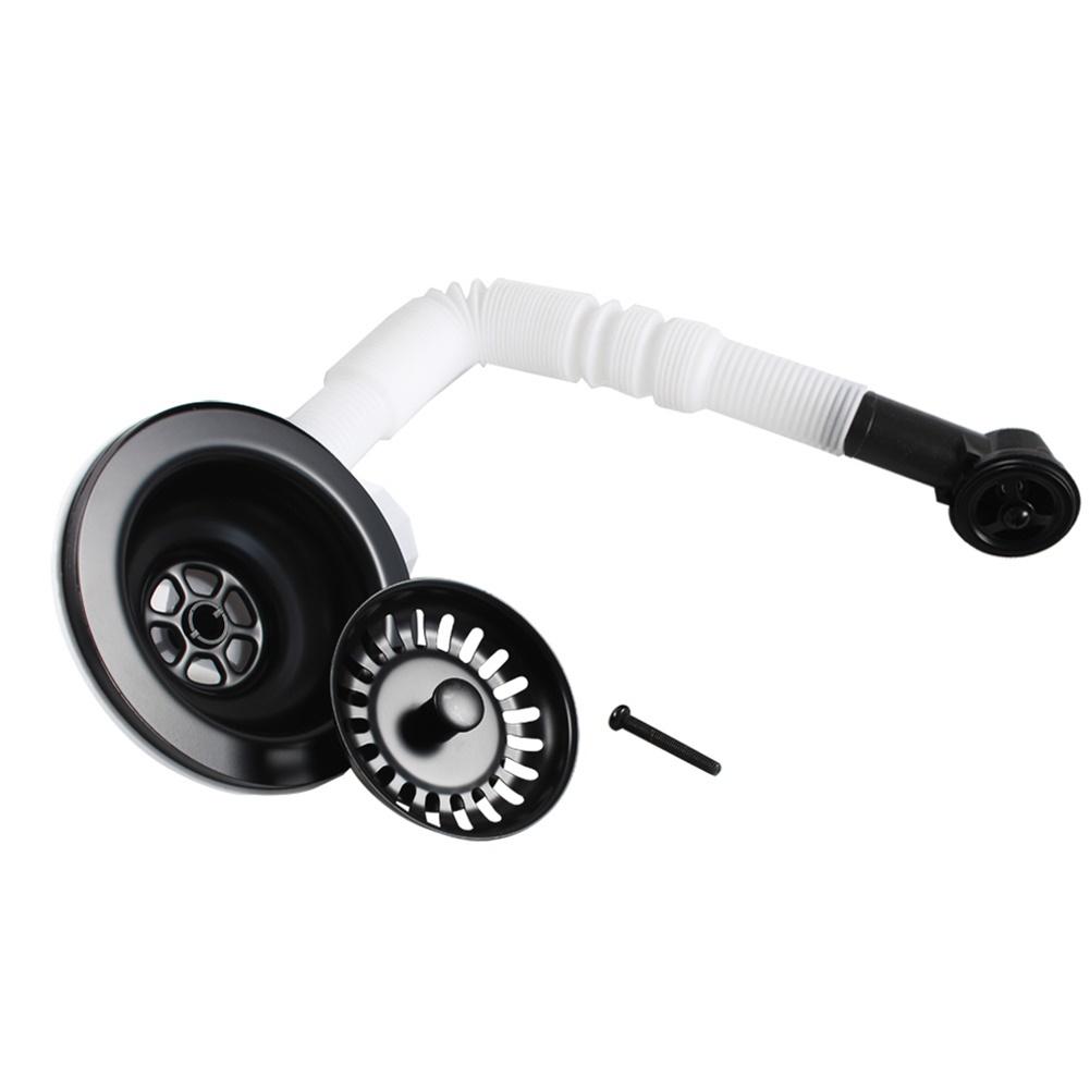 Überlauf Spülen Sieb Wie Abgebildet Spülen Sieb 304 Edelstahl Material Einstellbares Überlaufrohr Verstopfungsfreies Design