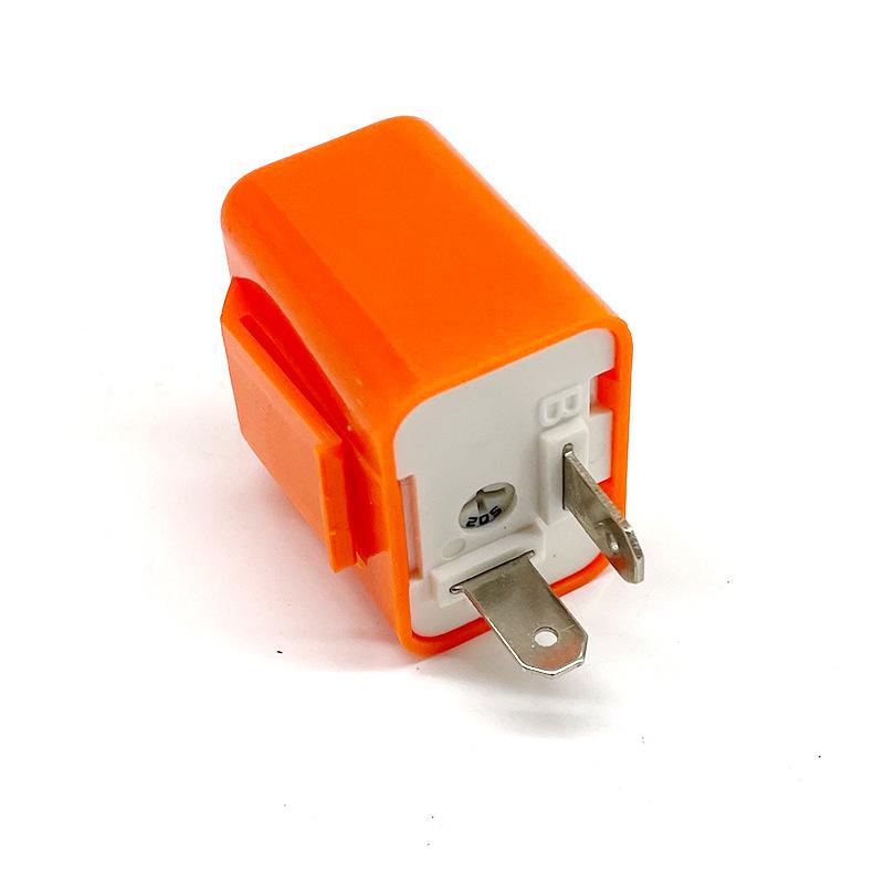 2025 New 1pcs Motorcycle turn signal flasher LED flasher High power LED turn signal flasher Explosion speed adjustable