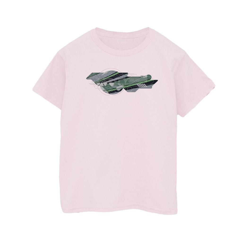 Disney Womens/Ladies Lightyear Graphic Title Cotton Boyfriend T-Shirt