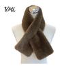 Thickened Cold Weather Neck Wrap Women Faux Fur Scarf, Winter Warmer for Weather, Short Collar Scarves, Soft Fashionable Accessories & Not Bulky,