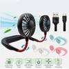 Portable Neck Fan Usb Rechargeable Mini Fan Lightweight Hands-free Design For Hot Days