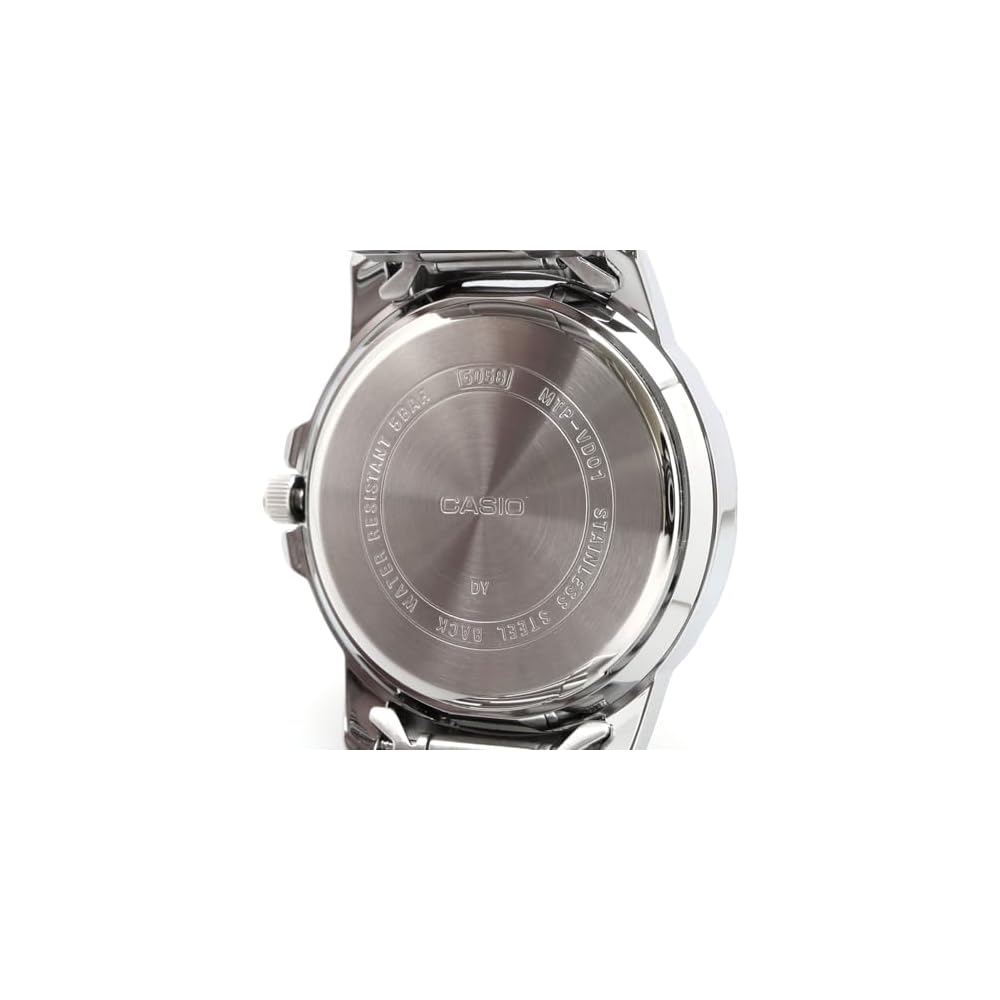 Casio Standard Analog Quartz Men's Watch MTP-VD01D-4BV Metal Band Red Imported Model
