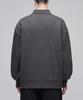 MUSINSA STANDARD Oversized Collared Sweatshirt [Gunmetal]