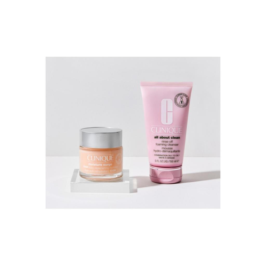 Clinique Super Feuchtigkeitscreme (Rosa Feuchtigkeitscreme) 75 ML (+150 ml Reinigungsschaum präsentiert)