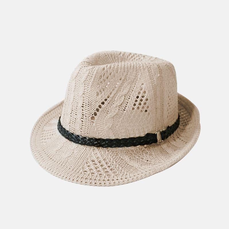 Artistic Retro Hollowed Out Jazz Hat, Fashionable Top Hat, Summer Casual Hat for Men and Women