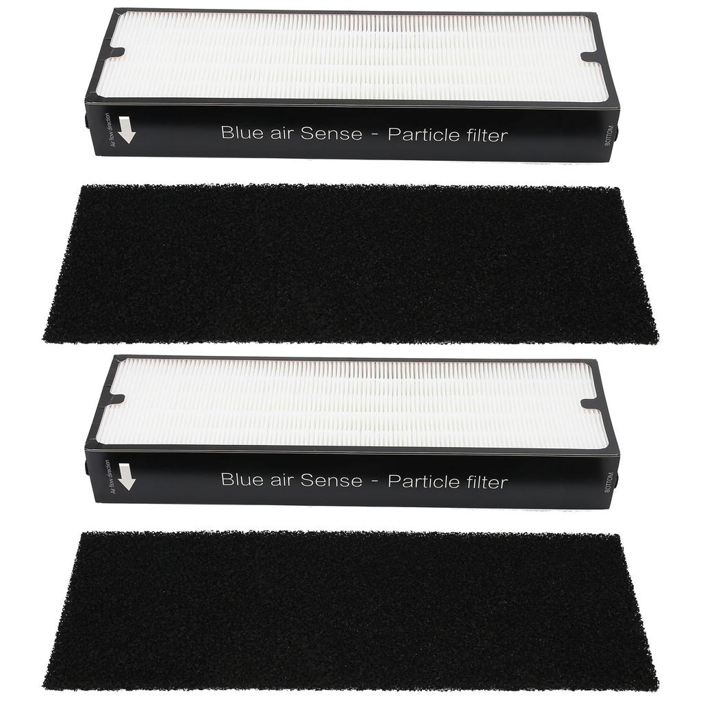 2 Set Particle Type Filter Mesh Filter Element Replacement Fit for Blue Air Sense Series Air