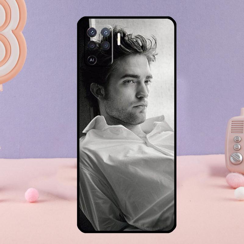 Robert Pattinson Stehendes Handycase Für Oppo A18 A38 A58 A78 A98 A74 A94 A54 A40 A60 A80 A16 A76 A96 A15 A57S A17 A77