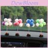 Schattige Cartoon Ballon Auto Ornament Voor Auto Interieur Kleimateriaal