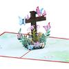 Easters Popup Cards 3D Easters Greeting Card,Religious Crosses Easters Card Gift