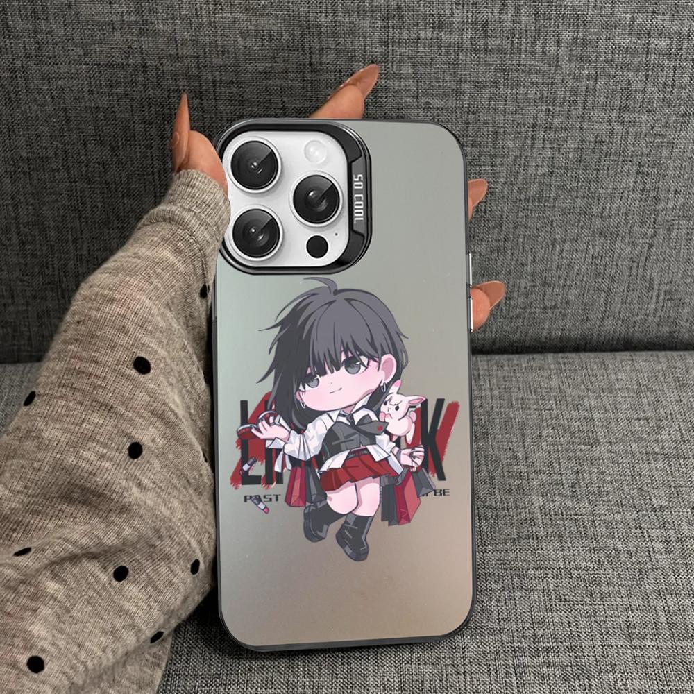 Anime Link Click Time Agent Phone Case For iPhone 16 15 14 13 12 11 Pro Max X XR XSMAX 8 7 Plus Matte Shockproof Back Cover