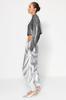 Women's Fashion New Sweater Stone Super Crop Hair Braided Foil Printed Knitwear Sweater